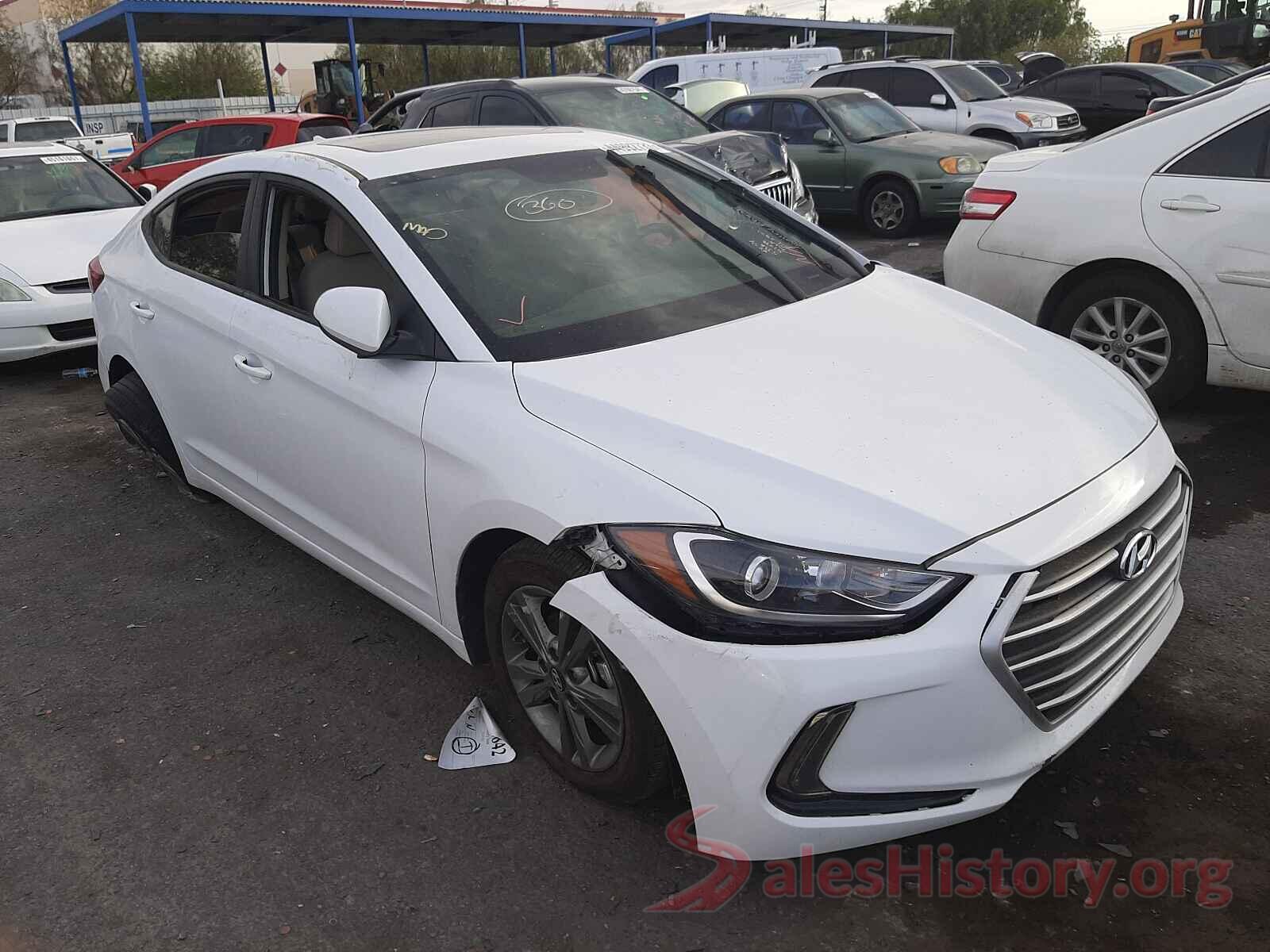 5NPD84LF4JH314238 2018 HYUNDAI ELANTRA