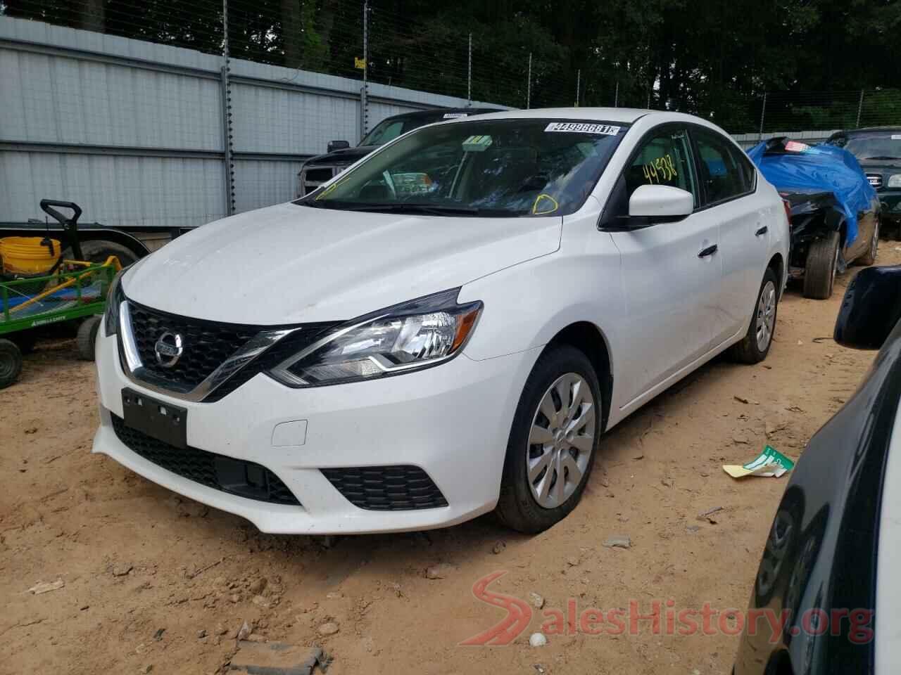 3N1AB7AP8KY316843 2019 NISSAN SENTRA