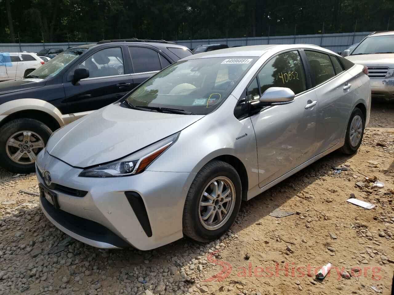 JTDKARFU8K3088043 2019 TOYOTA PRIUS