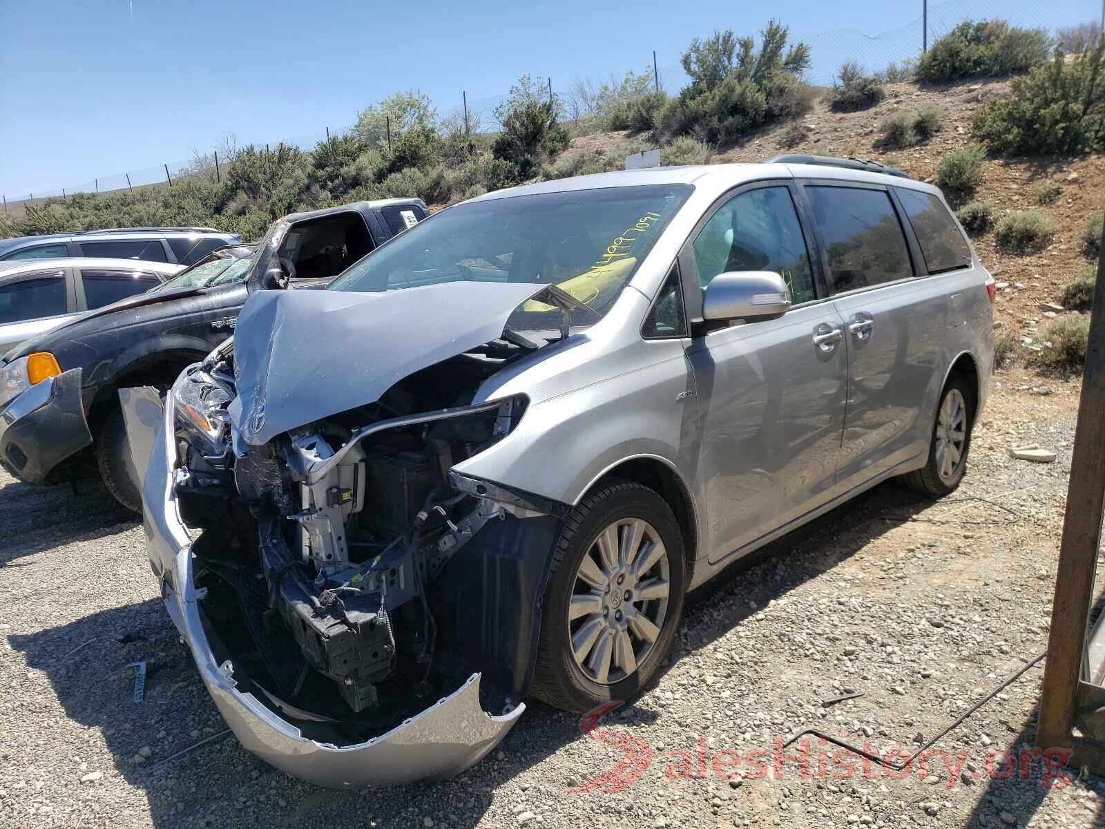 5TDDZ3DC6HS169283 2017 TOYOTA SIENNA