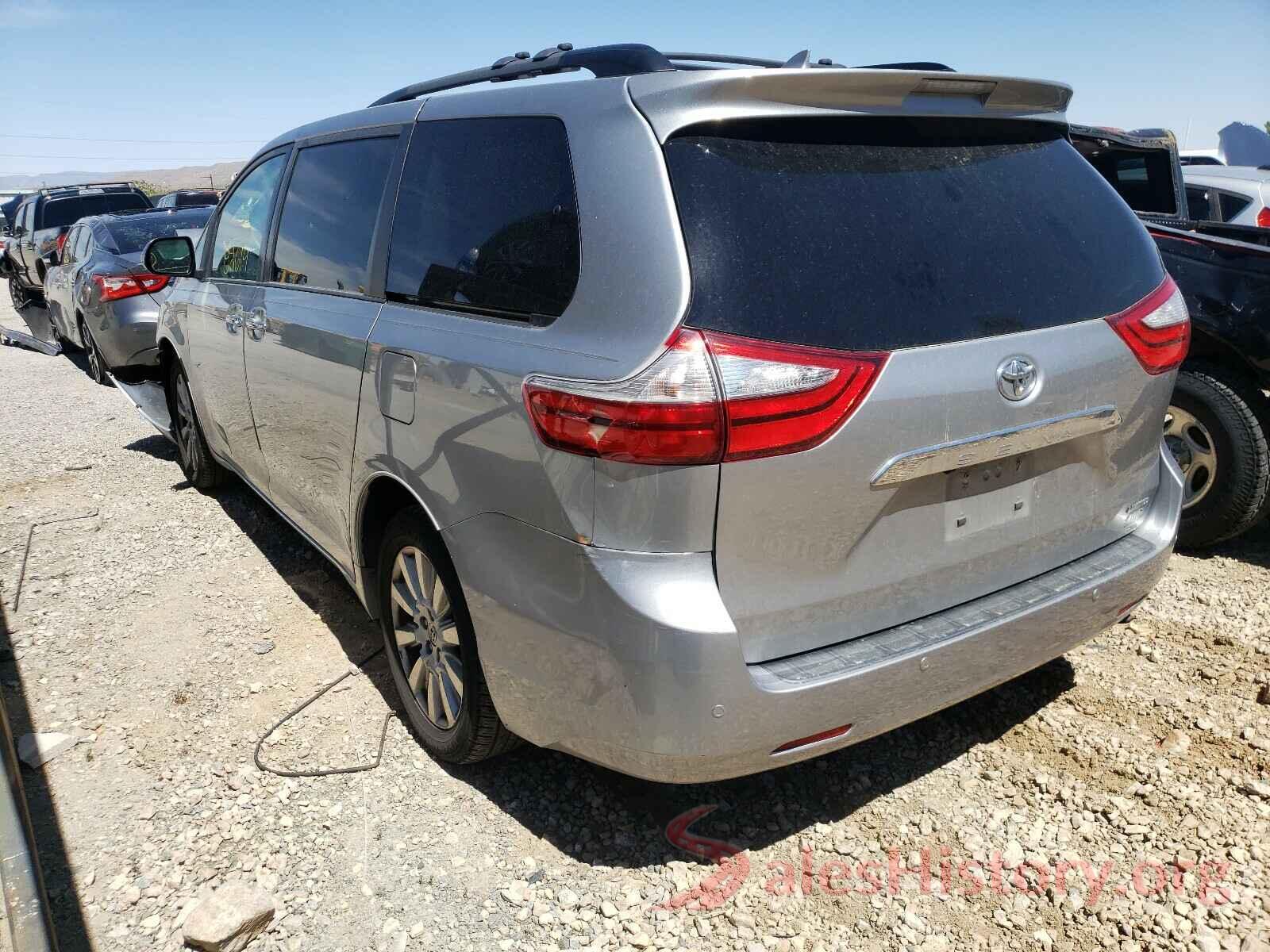 5TDDZ3DC6HS169283 2017 TOYOTA SIENNA