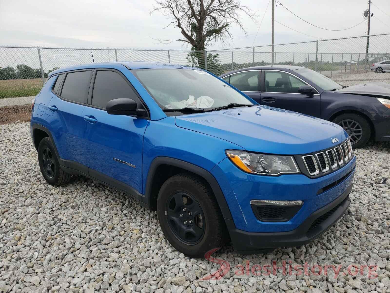 3C4NJCAB4KT616231 2019 JEEP COMPASS