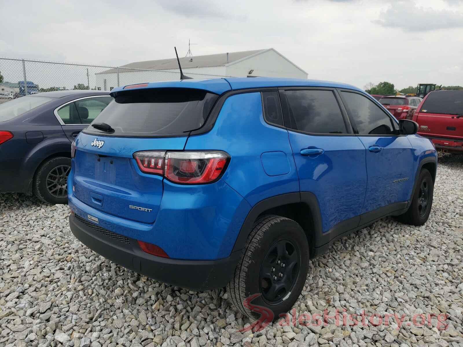 3C4NJCAB4KT616231 2019 JEEP COMPASS