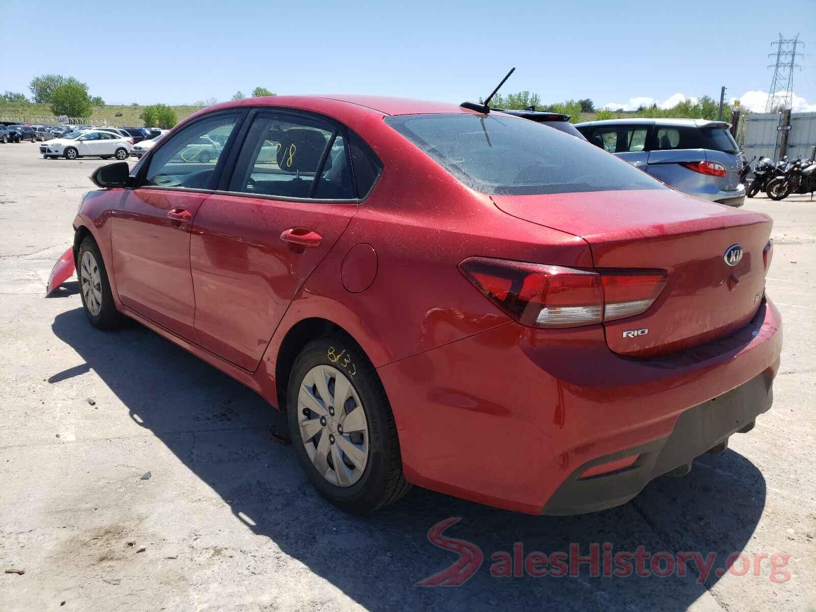 3KPA24ADXLE294297 2020 KIA RIO