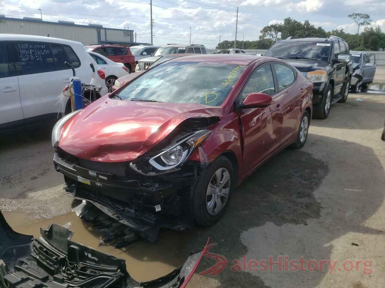 5NPDH4AE0GH688056 2016 HYUNDAI ELANTRA