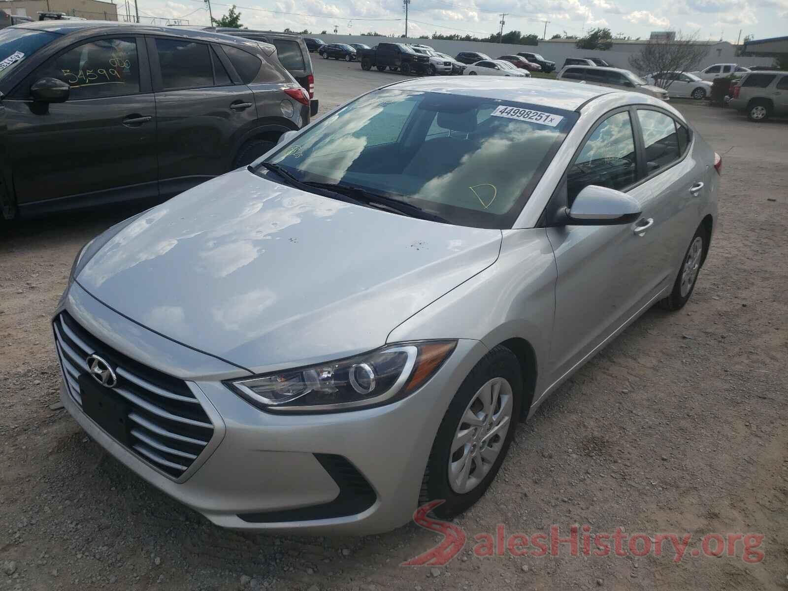 5NPD74LF8HH204645 2017 HYUNDAI ELANTRA