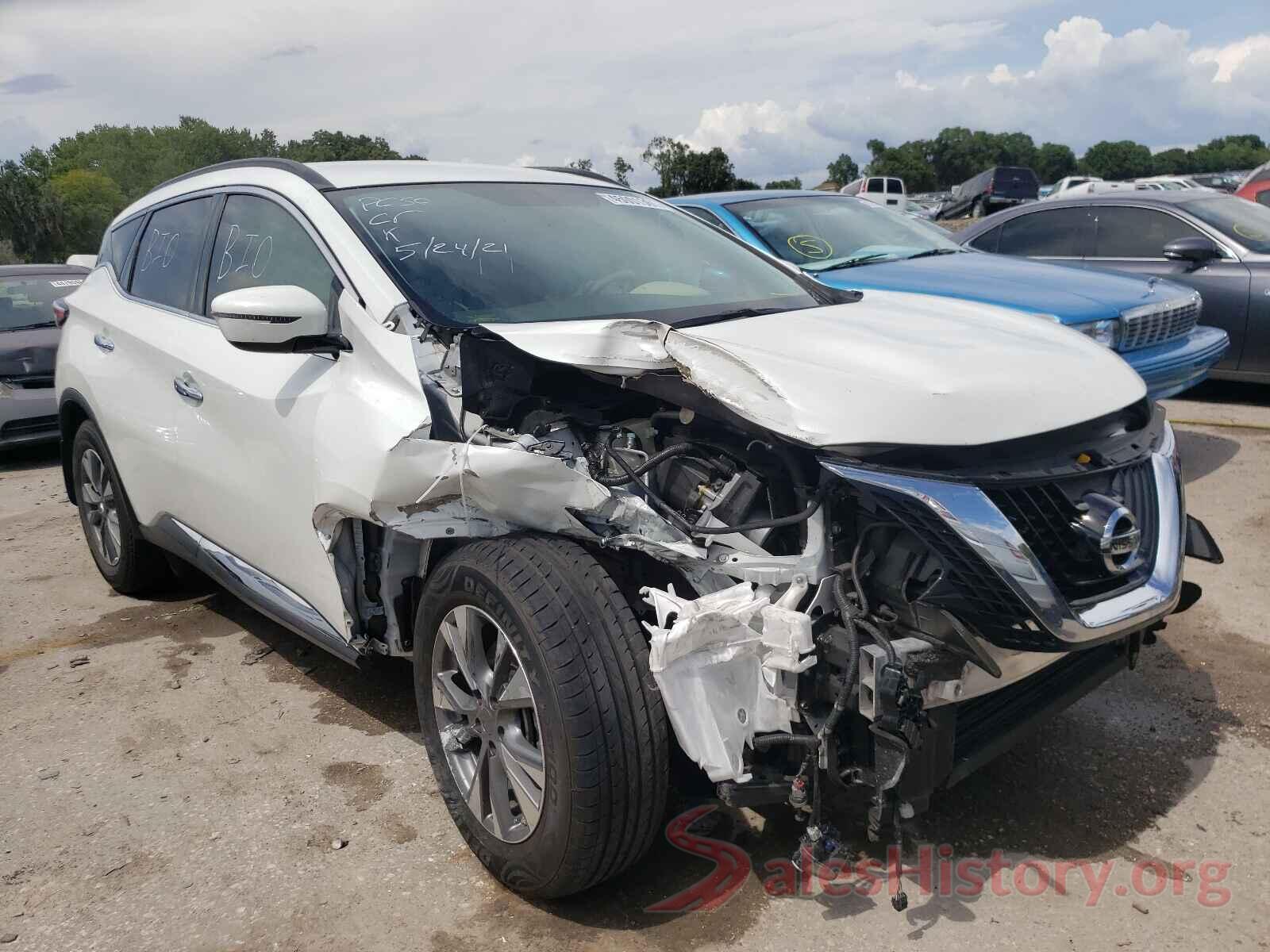 5N1AZ2MH8HN124727 2017 NISSAN MURANO