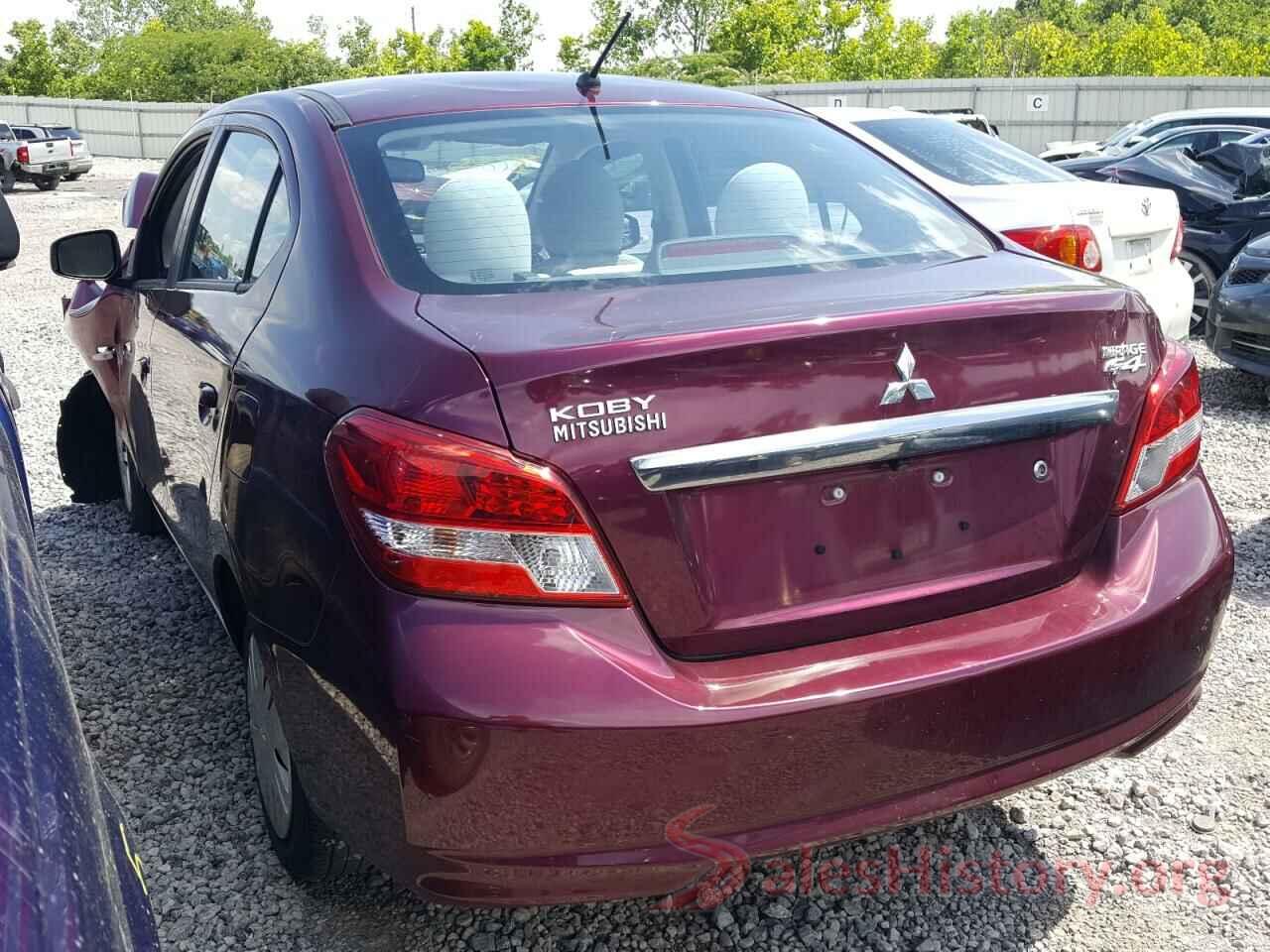 ML32F3FJ0HHF05449 2017 MITSUBISHI MIRAGE