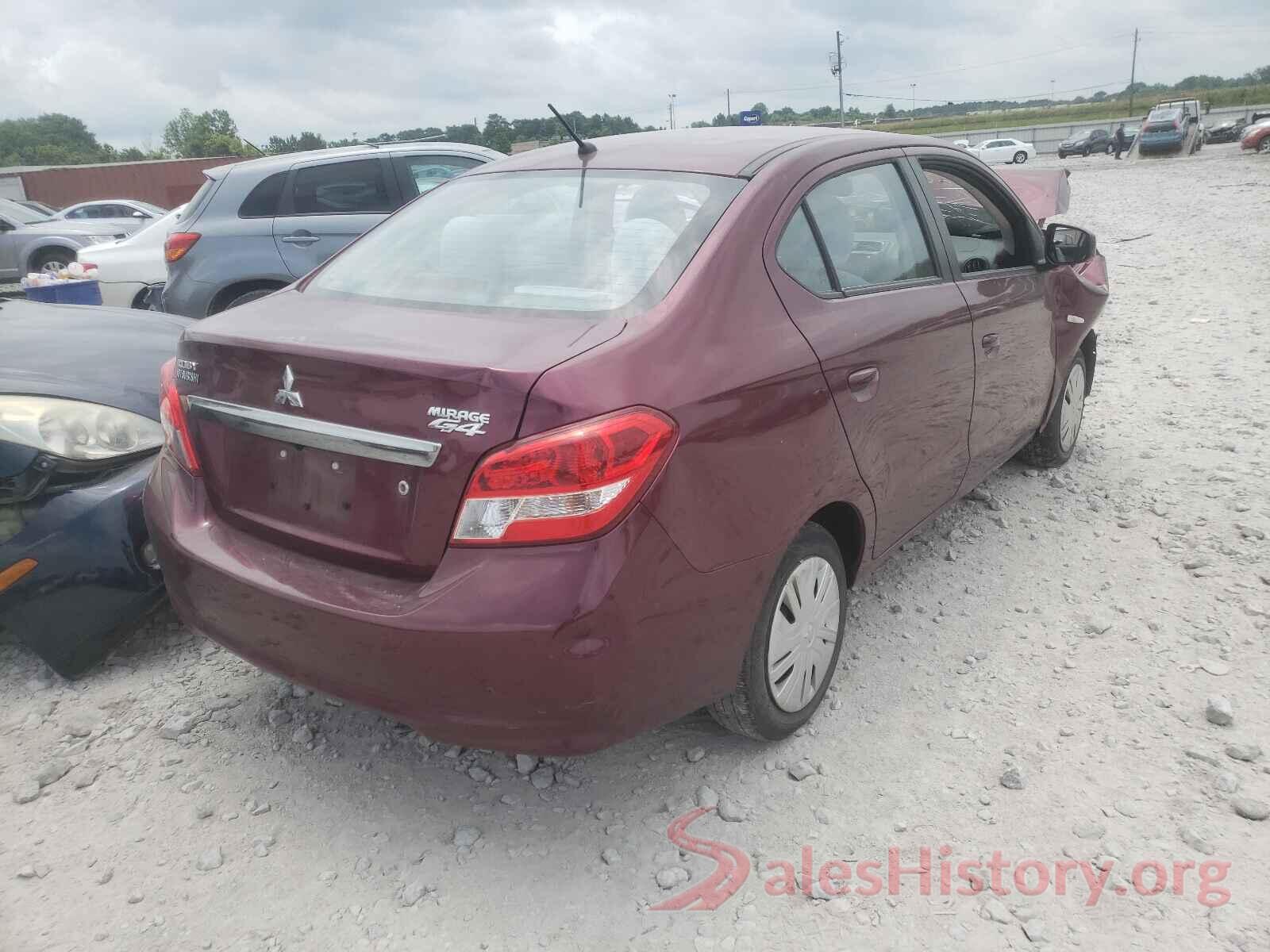 ML32F3FJ0HHF05449 2017 MITSUBISHI MIRAGE