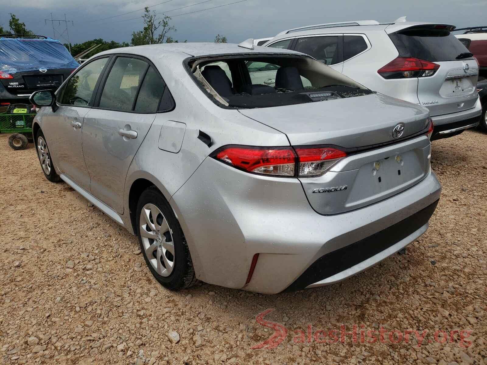 JTDEPRAE1LJ088345 2020 TOYOTA COROLLA