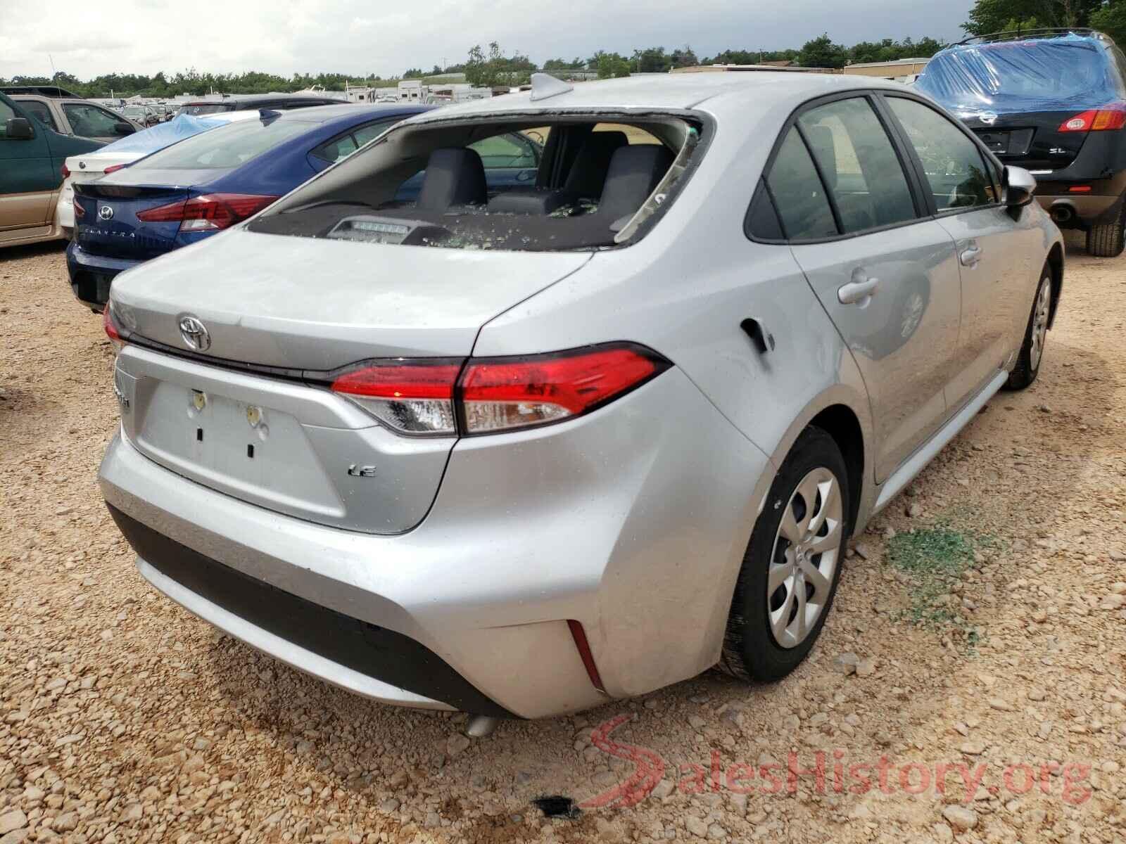 JTDEPRAE1LJ088345 2020 TOYOTA COROLLA