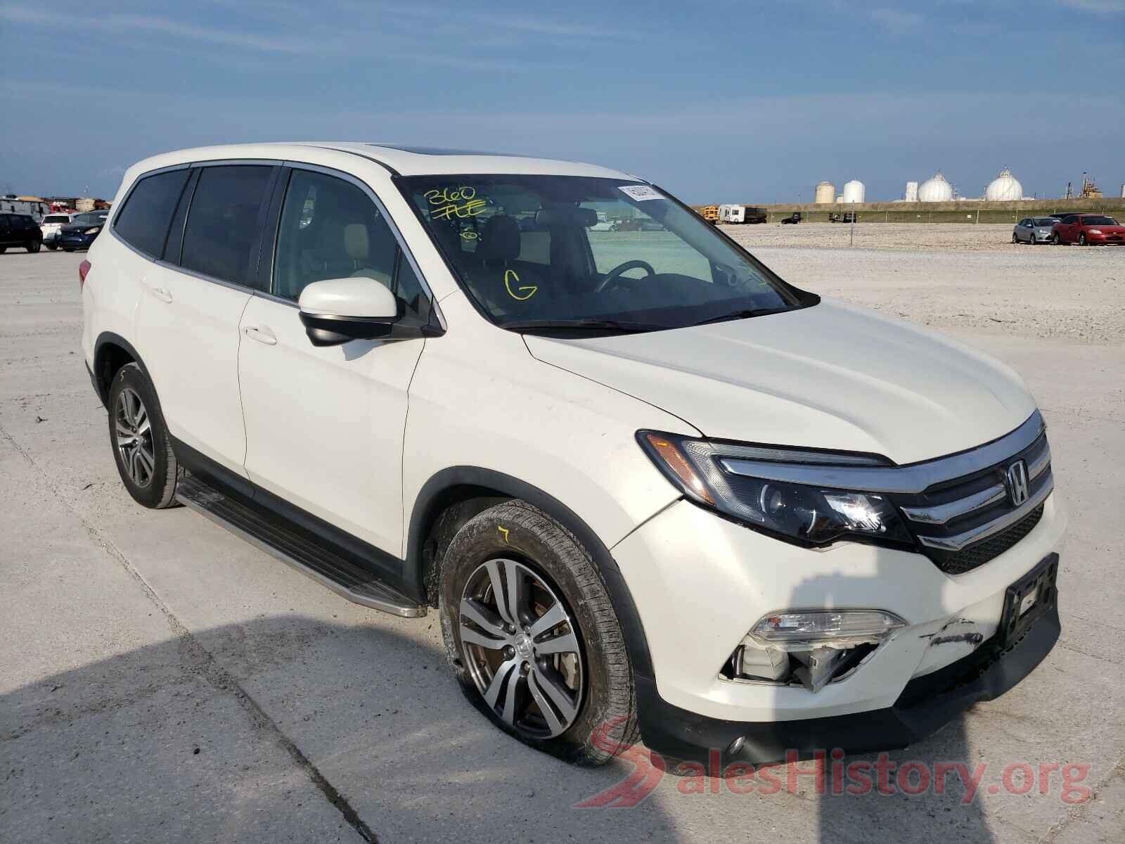 5FNYF5H54HB030100 2017 HONDA PILOT