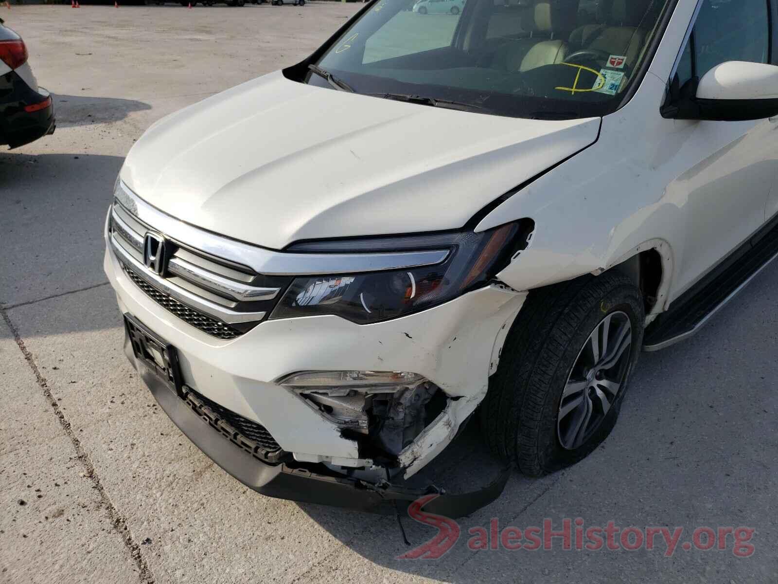 5FNYF5H54HB030100 2017 HONDA PILOT