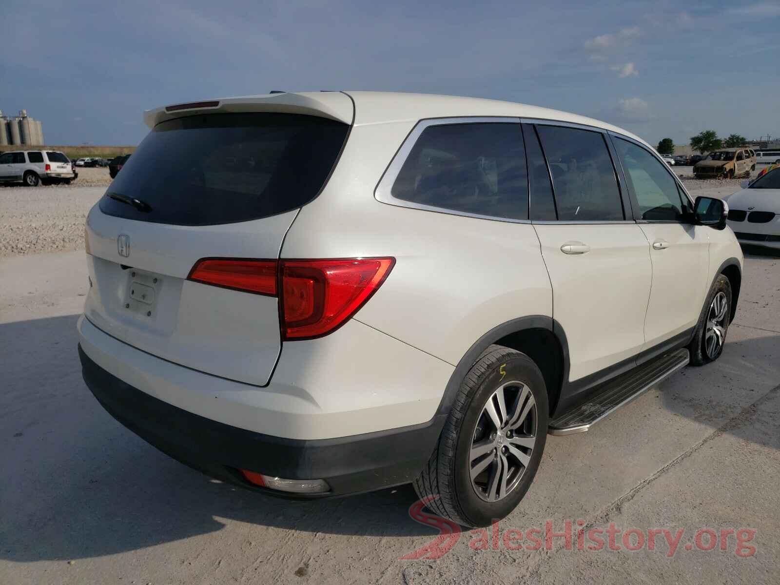 5FNYF5H54HB030100 2017 HONDA PILOT