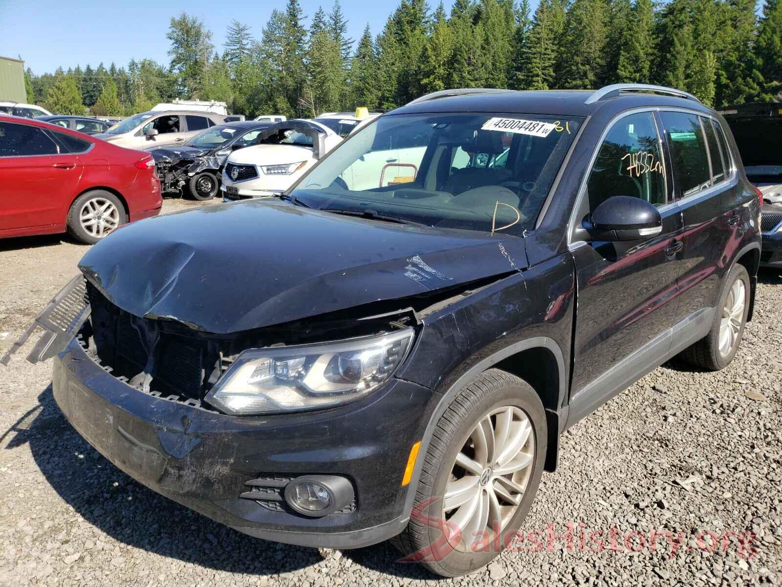 WVGBV7AX8GW520089 2016 VOLKSWAGEN TIGUAN