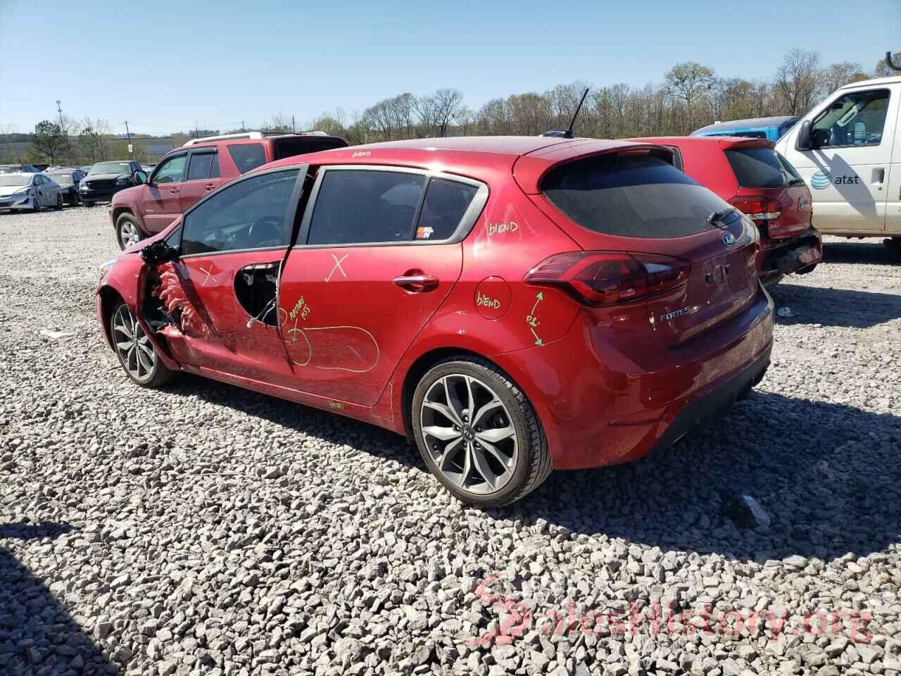 3KPFN5A39HE126863 2017 KIA FORTE