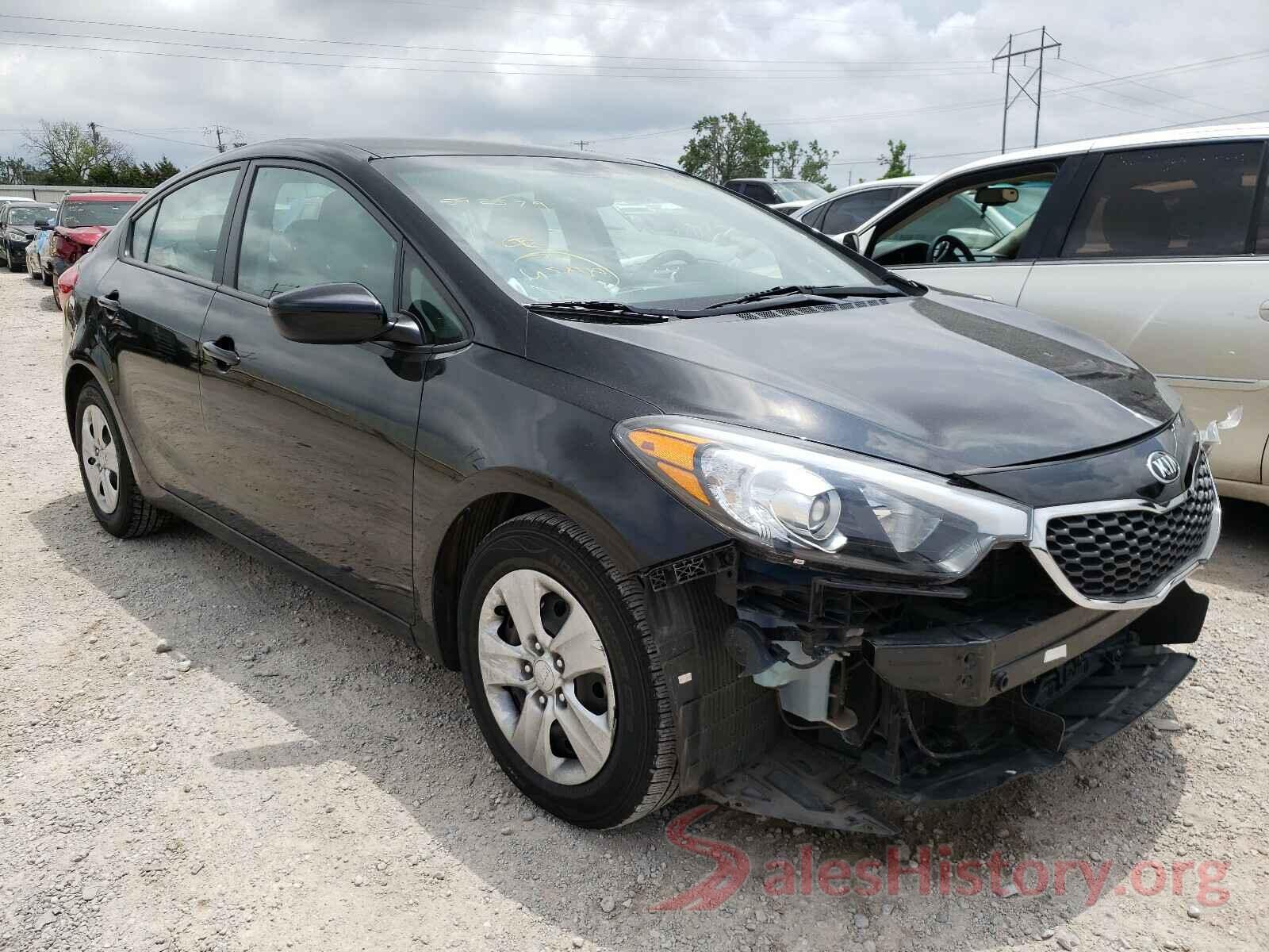 KNAFK4A61G5592579 2016 KIA FORTE