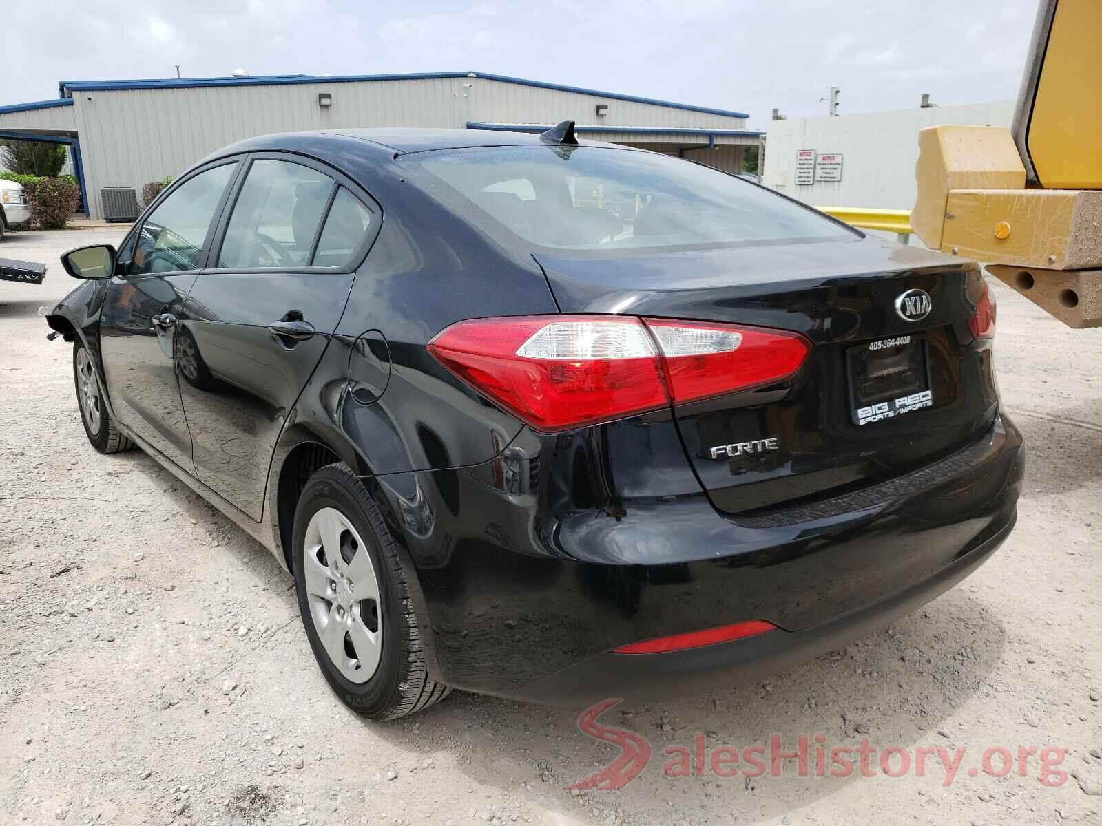 KNAFK4A61G5592579 2016 KIA FORTE