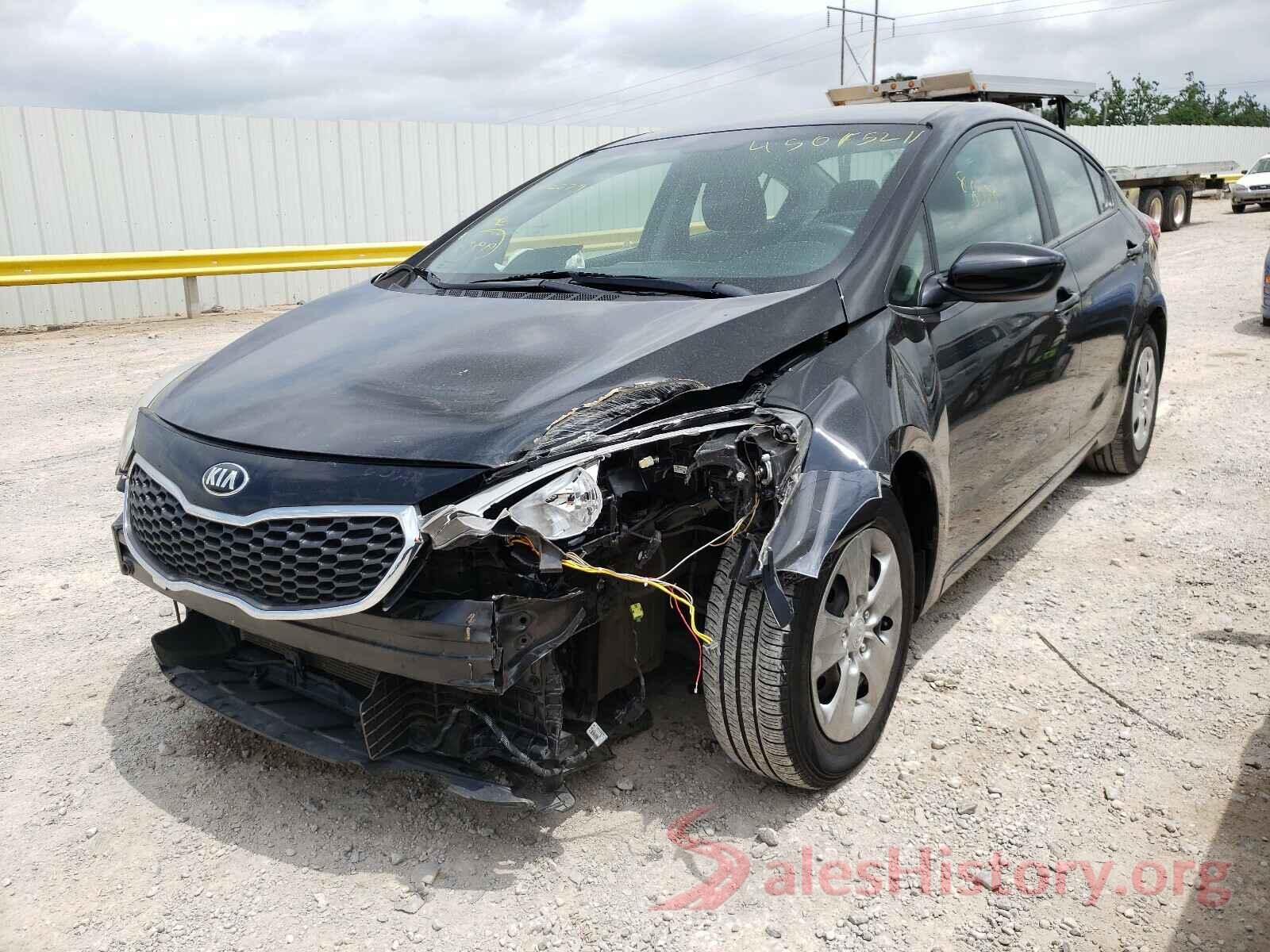 KNAFK4A61G5592579 2016 KIA FORTE