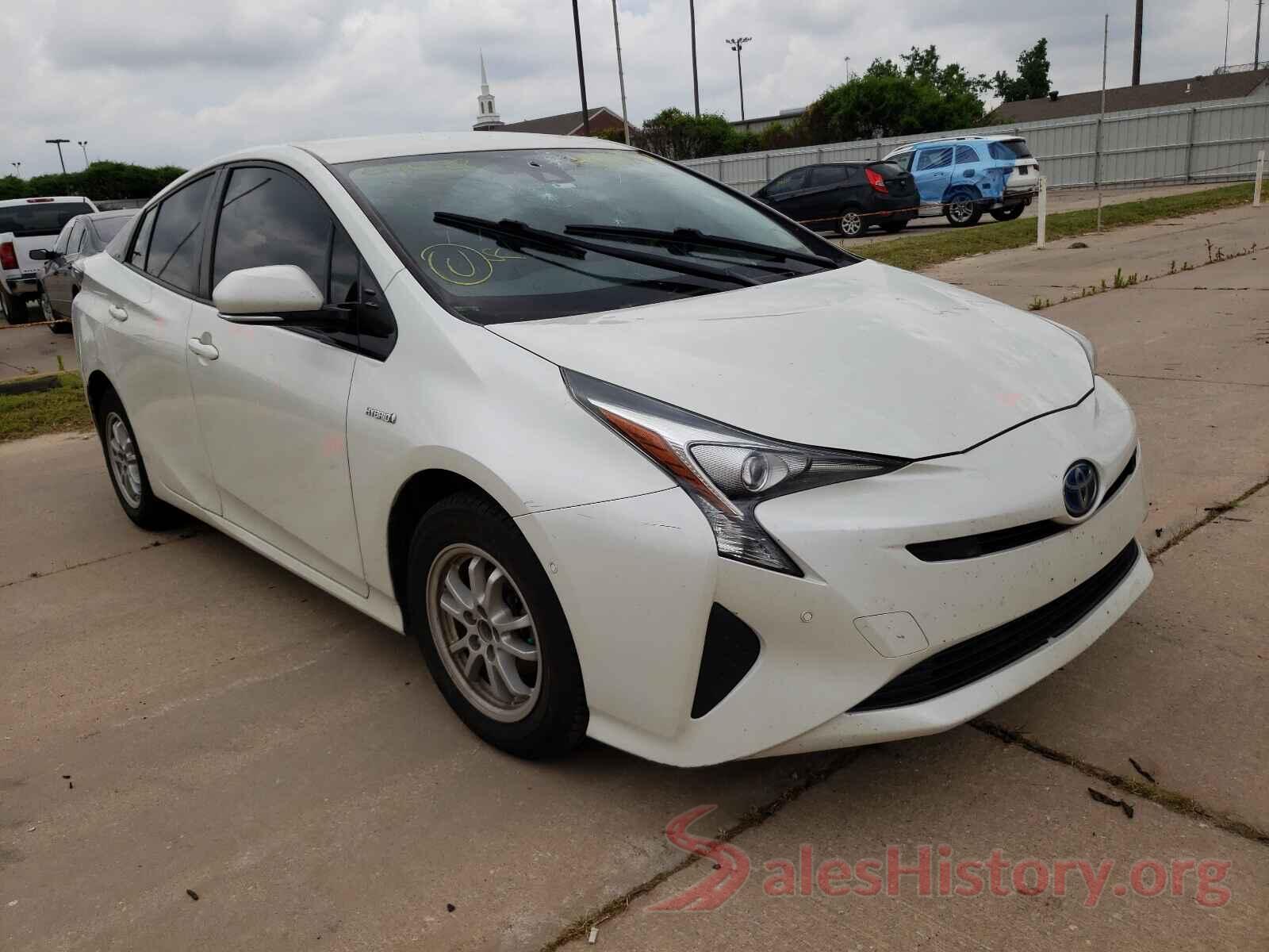 JTDKARFU7H3540038 2017 TOYOTA PRIUS