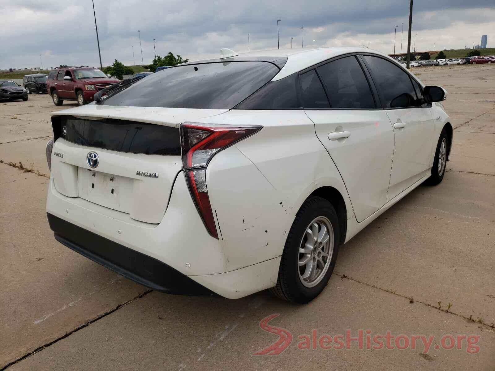 JTDKARFU7H3540038 2017 TOYOTA PRIUS