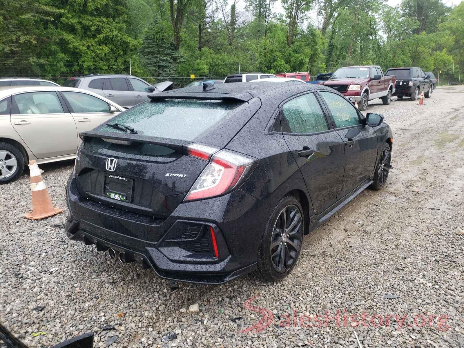 SHHFK7H4XMU202757 2021 HONDA CIVIC