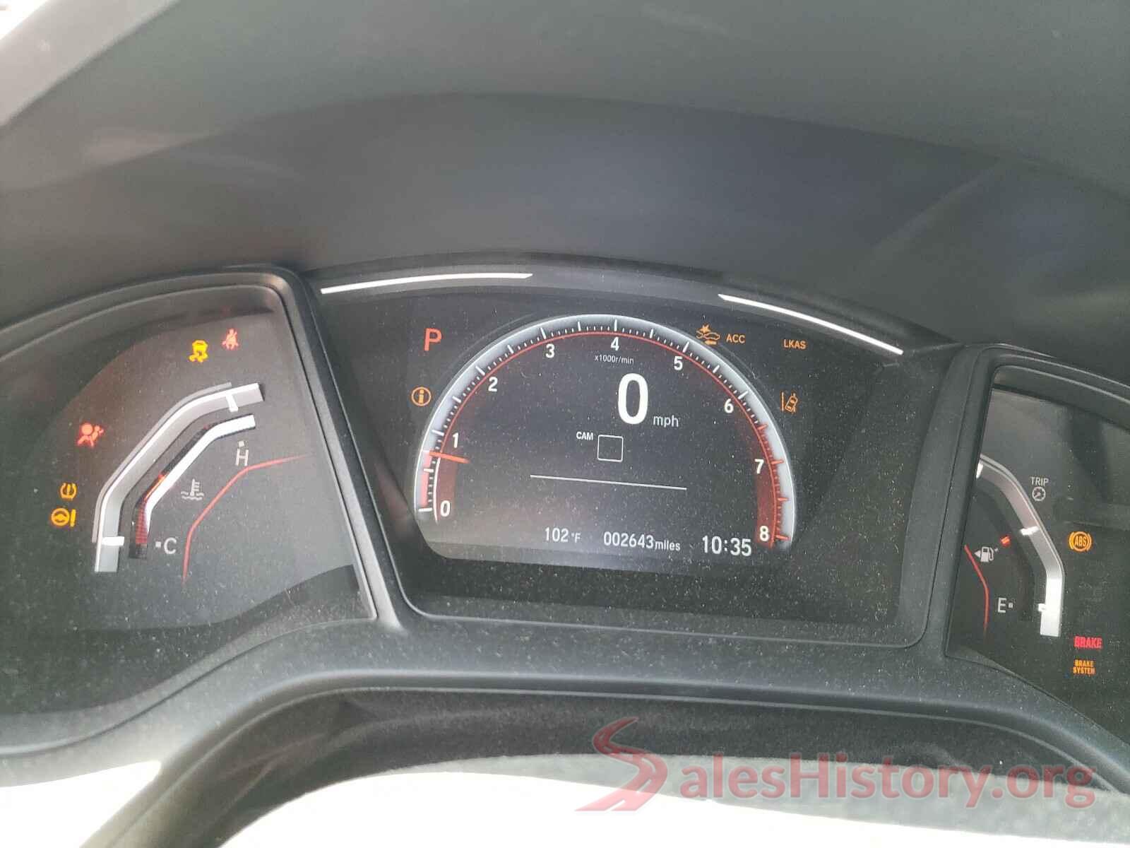 SHHFK7H44KU417919 2019 HONDA CIVIC