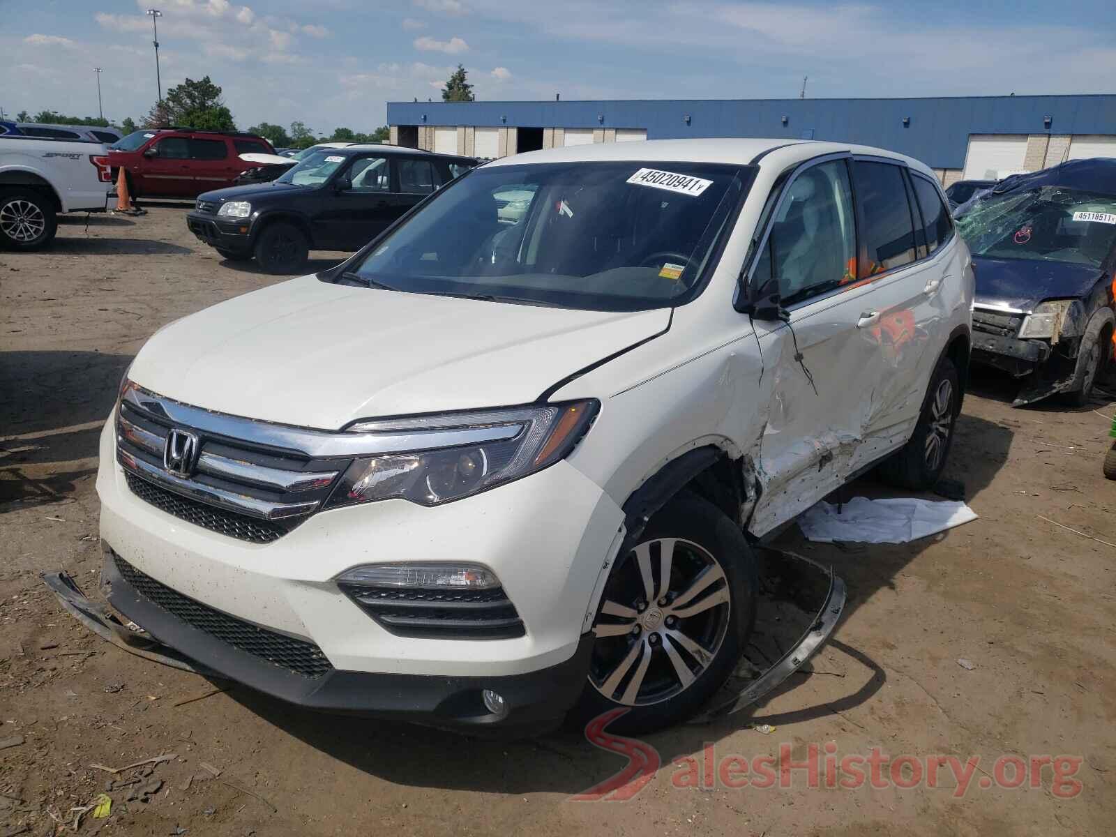 5FNYF6H34HB090253 2017 HONDA PILOT