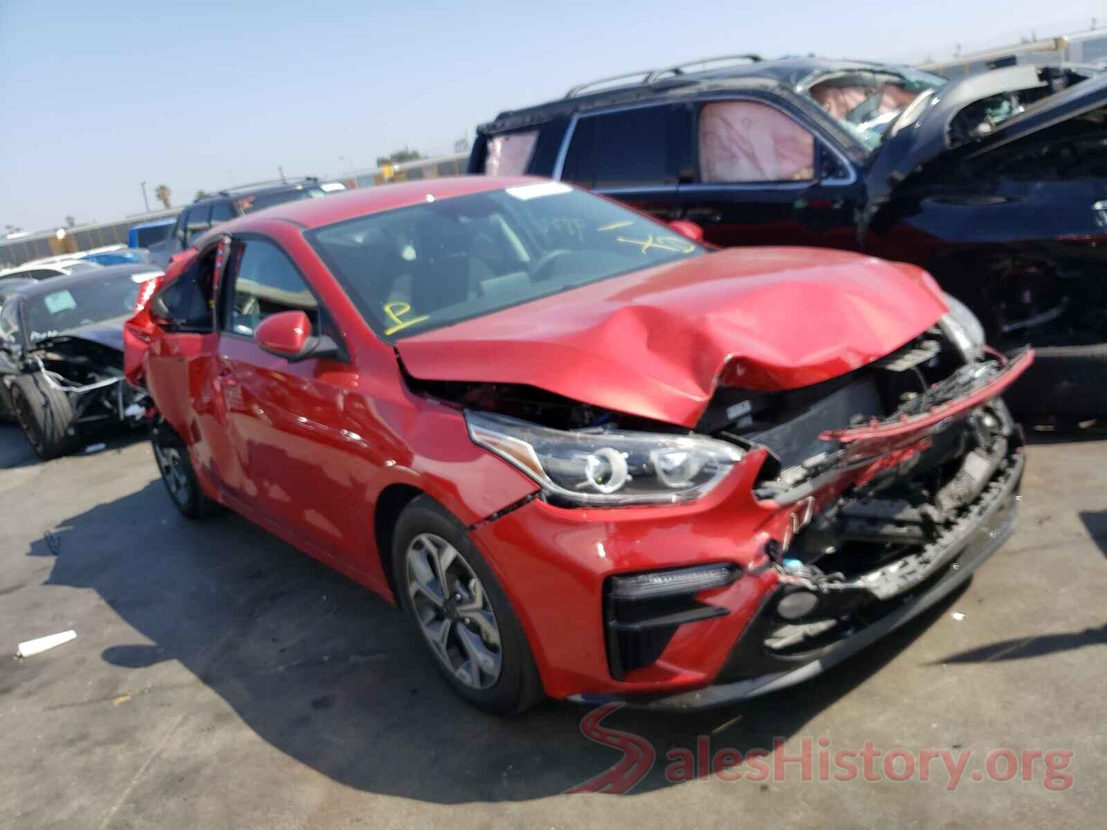 3KPF24AD7LE157372 2020 KIA FORTE