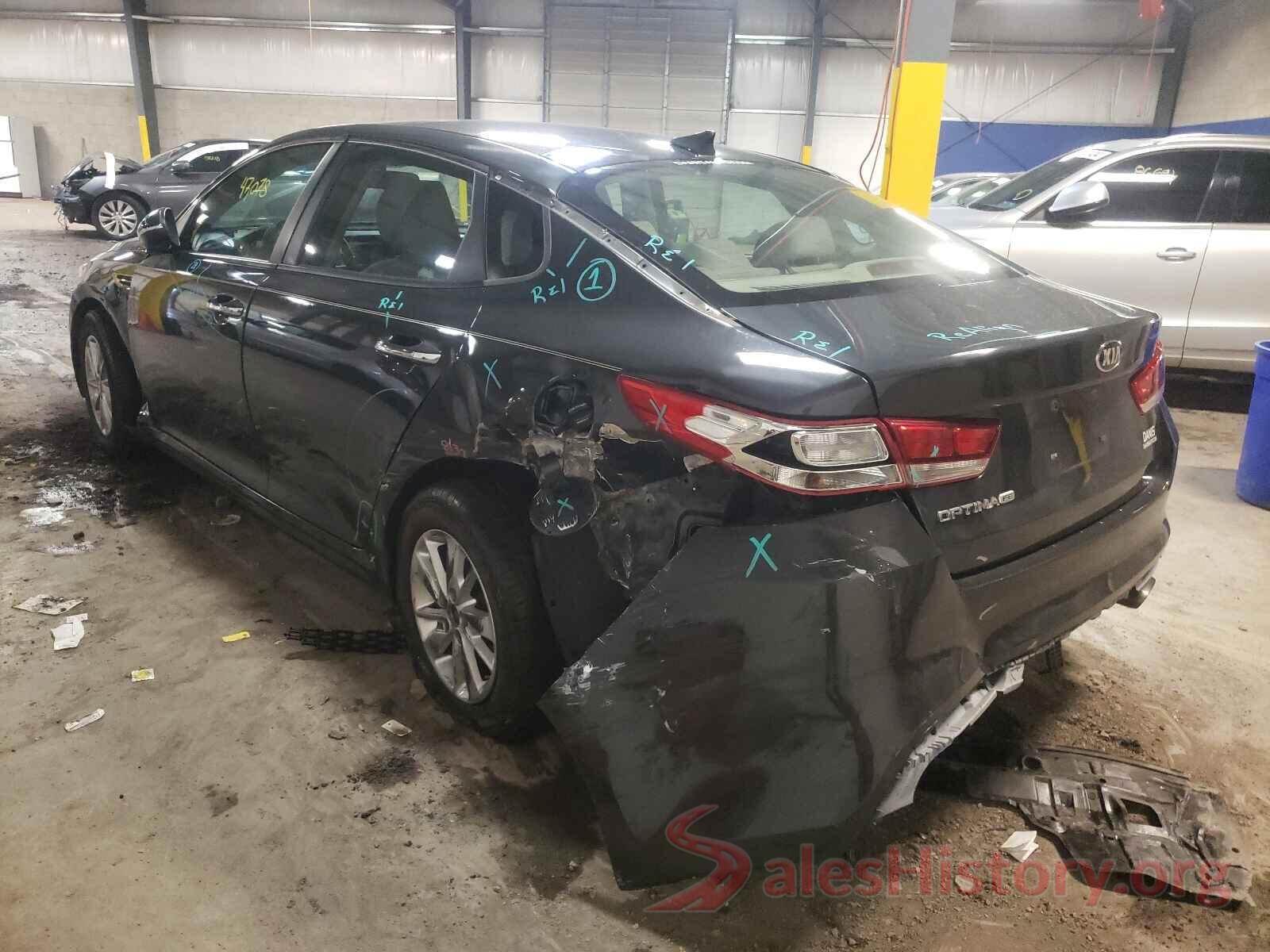 KNAGT4L36G5079820 2016 KIA OPTIMA