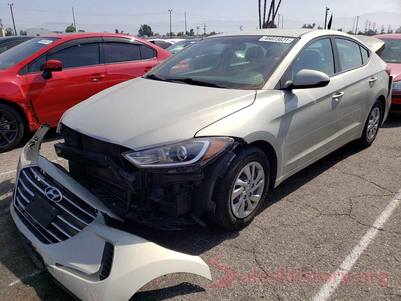 KMHD74LF6HU111575 2017 HYUNDAI ELANTRA