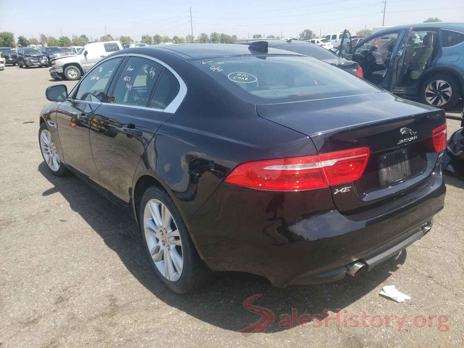 SAJAR4FX6KCP52875 2019 JAGUAR XE