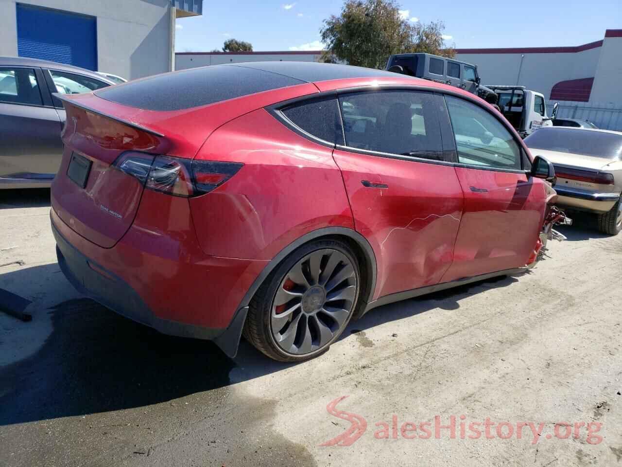 5YJYGDEF9MF215953 2021 TESLA MODEL Y