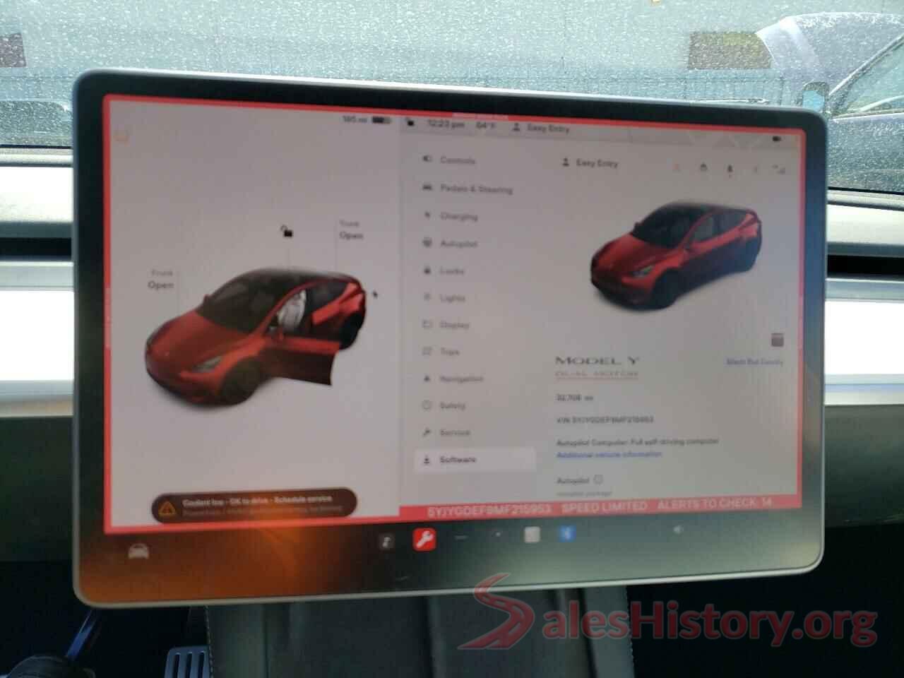 5YJYGDEF9MF215953 2021 TESLA MODEL Y