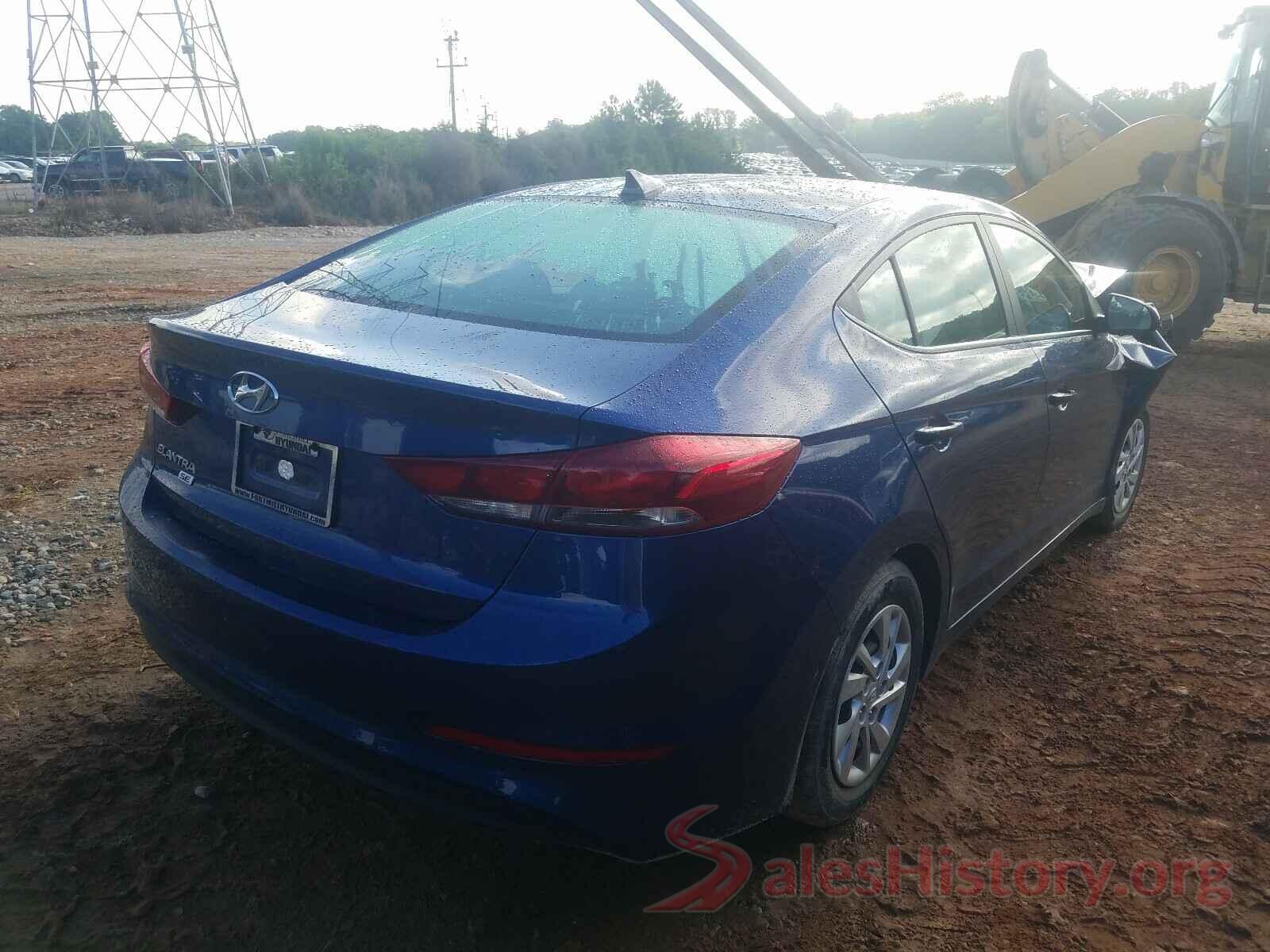 5NPD74LF7HH081940 2017 HYUNDAI ELANTRA