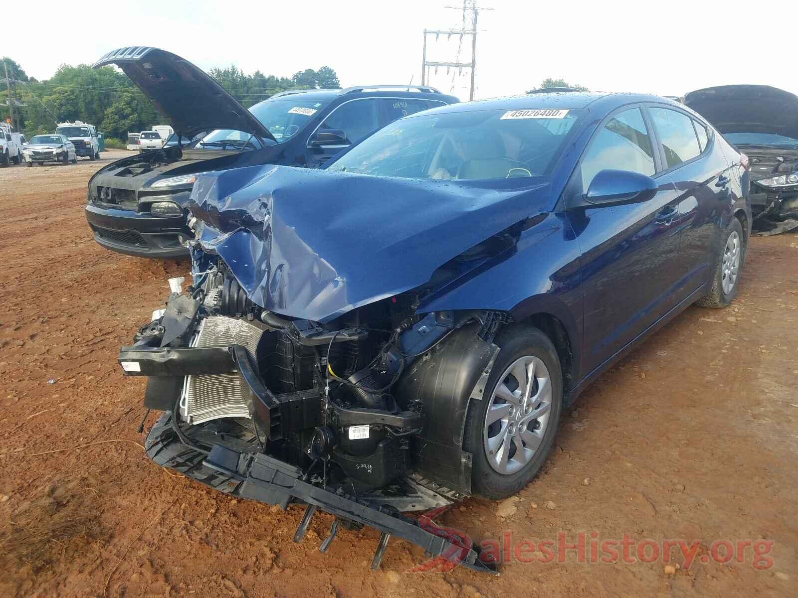 5NPD74LF7HH081940 2017 HYUNDAI ELANTRA