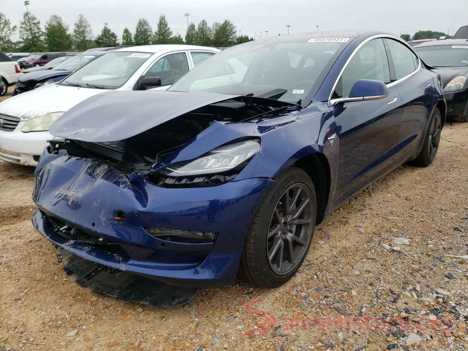 5YJ3E1EB7KF199485 2019 TESLA MODEL 3