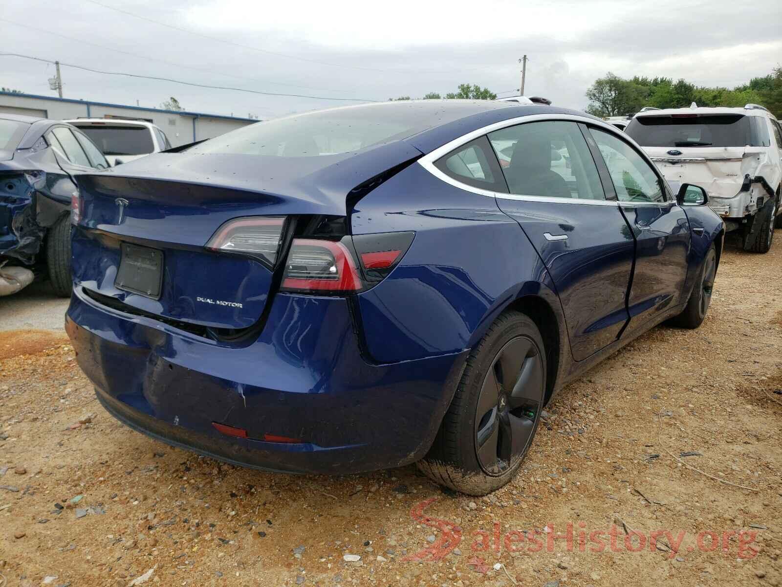 5YJ3E1EB7KF199485 2019 TESLA MODEL 3