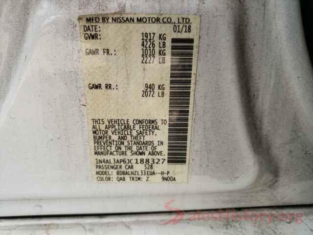 1N4AL3AP6JC188327 2018 NISSAN ALTIMA