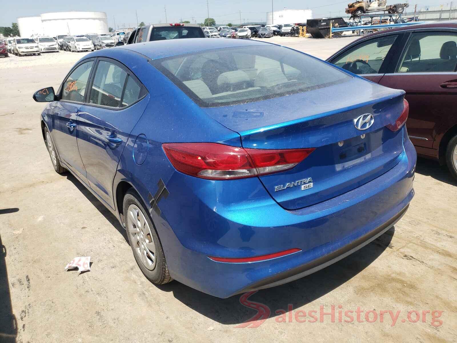 5NPD74LF7JH328685 2018 HYUNDAI ELANTRA