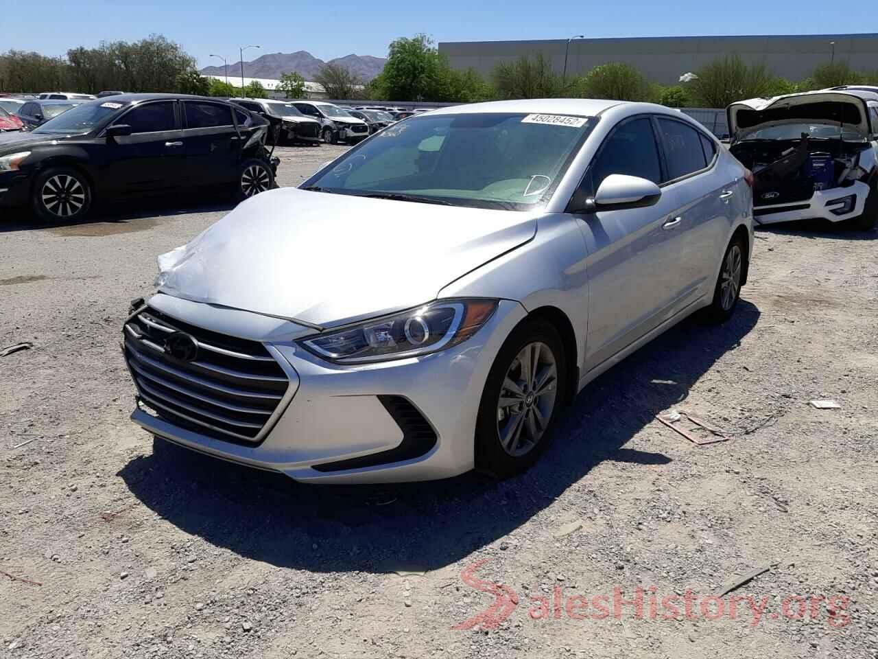 5NPD84LF0JH240610 2018 HYUNDAI ELANTRA