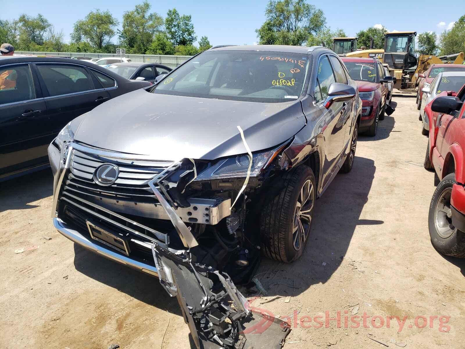 2T2BZMCA9HC068028 2017 LEXUS RX350