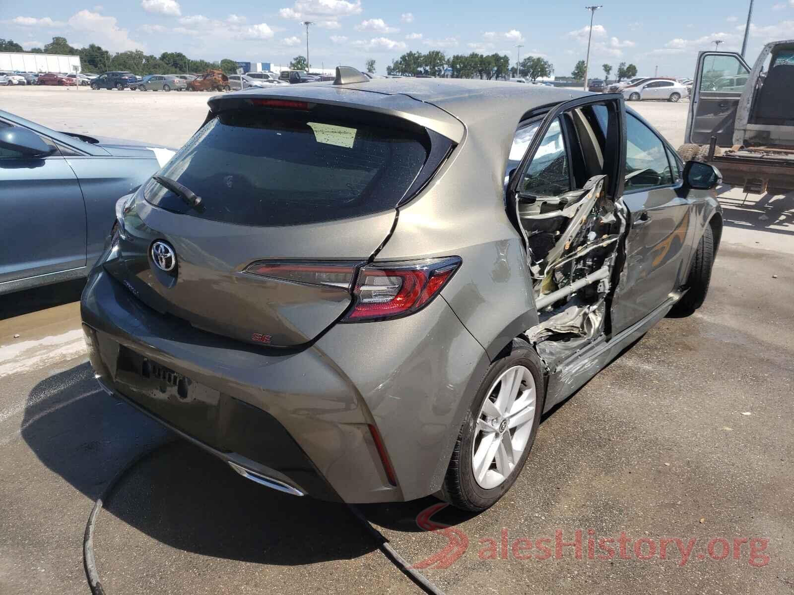 JTNK4RBE6K3058010 2019 TOYOTA COROLLA