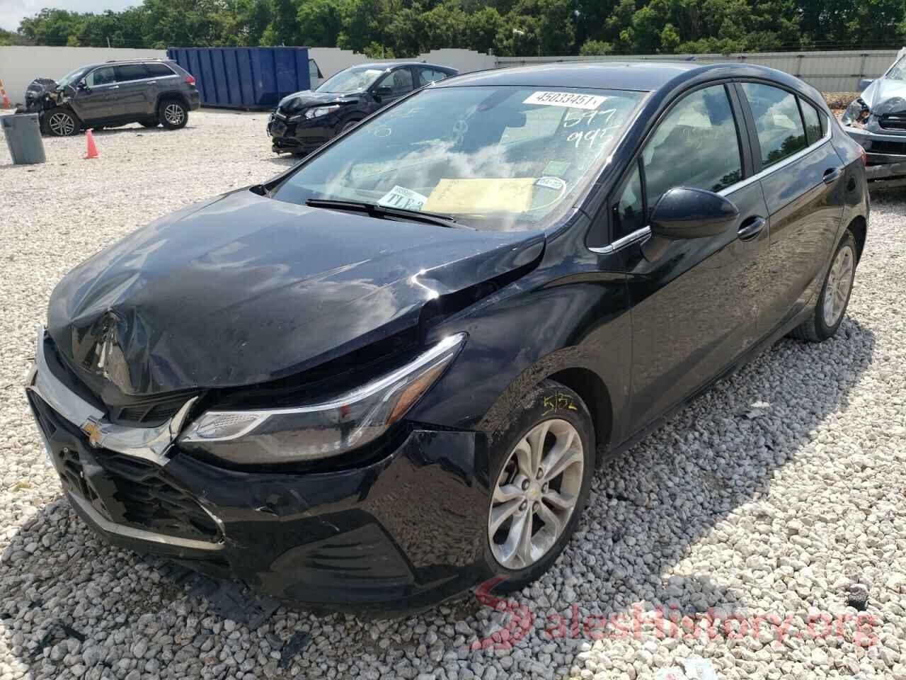 3G1BE6SM6KS597995 2019 CHEVROLET CRUZE