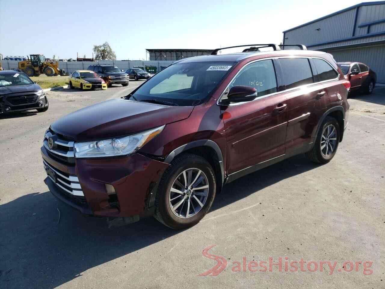 5TDJZRFH6KS953971 2019 TOYOTA HIGHLANDER