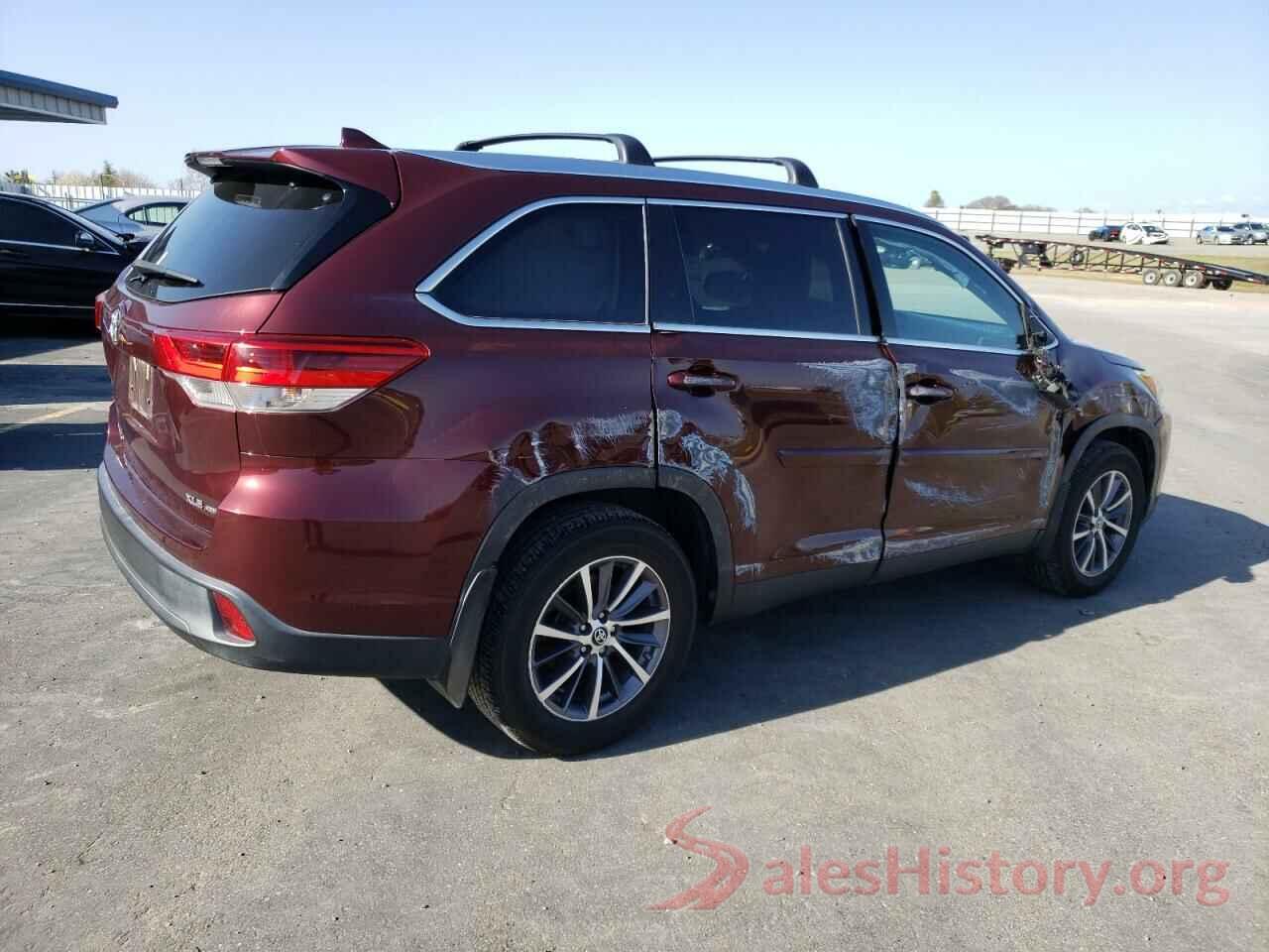 5TDJZRFH6KS953971 2019 TOYOTA HIGHLANDER