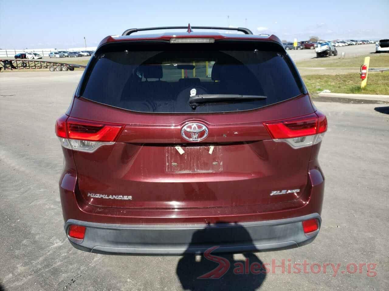 5TDJZRFH6KS953971 2019 TOYOTA HIGHLANDER