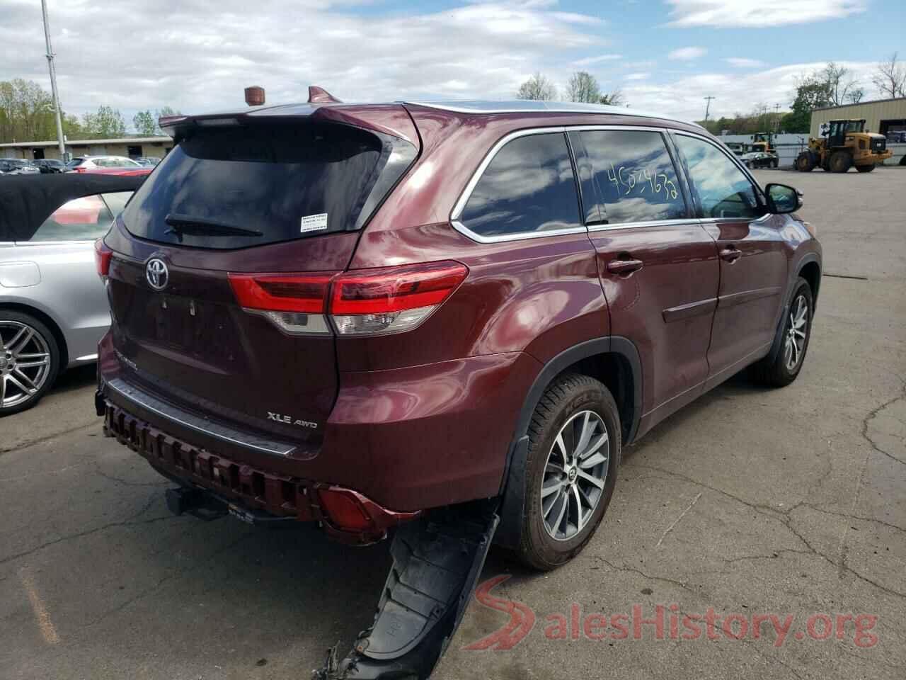 5TDJZRFH6HS400925 2017 TOYOTA HIGHLANDER