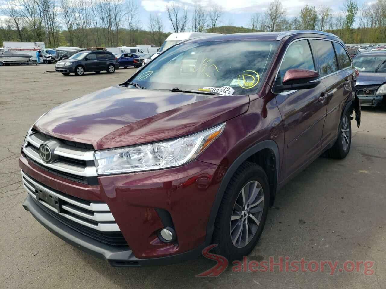 5TDJZRFH6HS400925 2017 TOYOTA HIGHLANDER