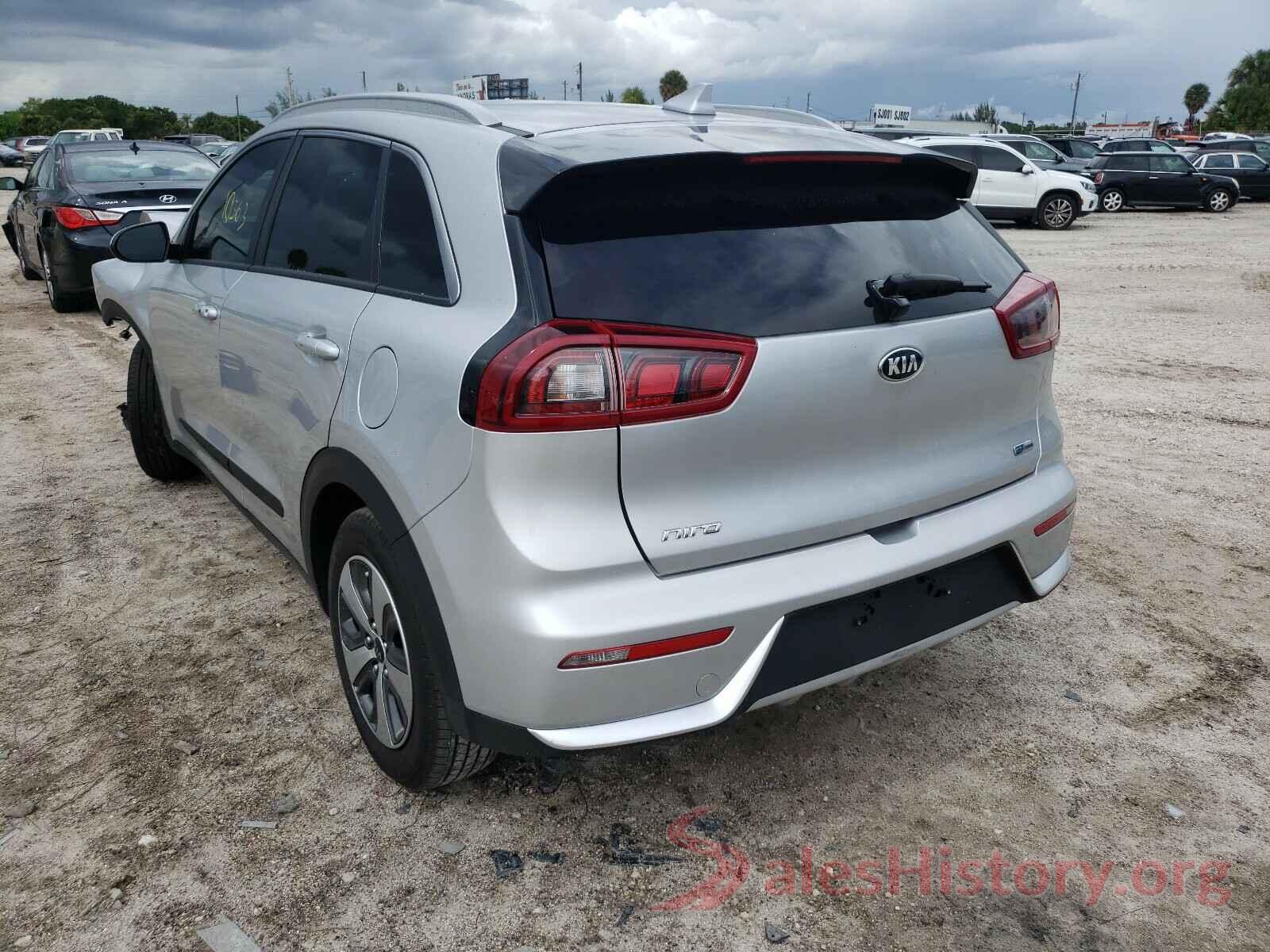 KNDCB3LCXK5338901 2019 KIA NIRO